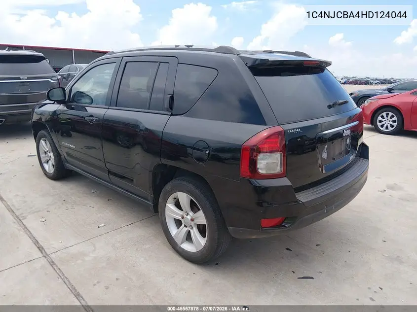 2017 Jeep Compass Sport VIN: 1C4NJCBA4HD124044 Lot: 45567878