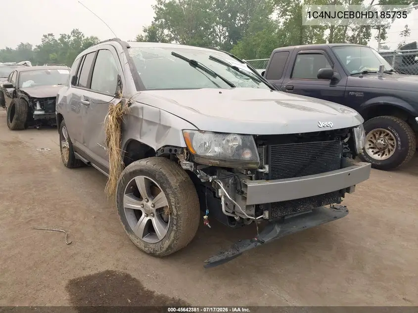 2017 Jeep Compass High Altitude VIN: 1C4NJCEB0HD185735 Lot: 45642381