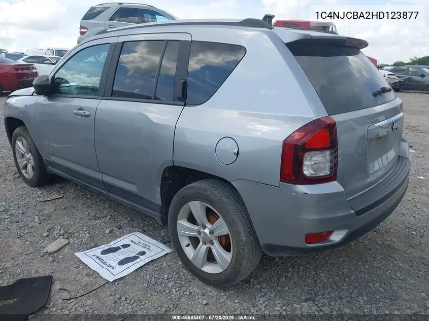 1C4NJCBA2HD123877 2017 Jeep Compass Sport