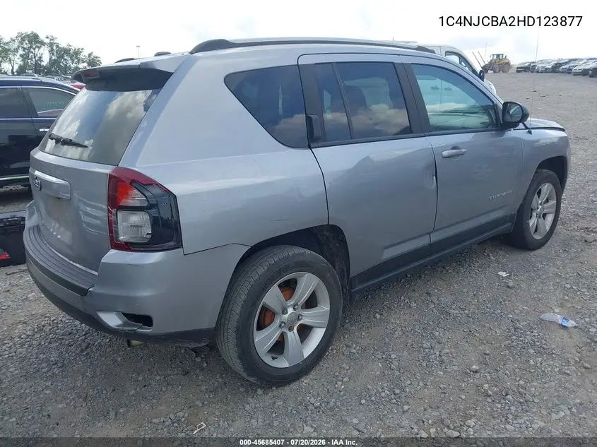 1C4NJCBA2HD123877 2017 Jeep Compass Sport
