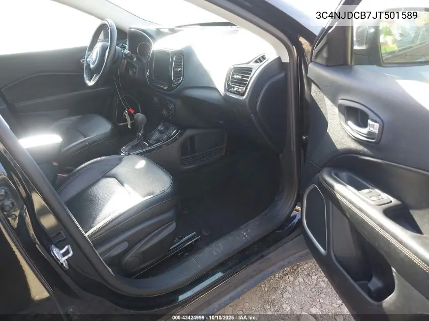 3C4NJDCB7JT501589 2018 Jeep Compass Limited 4X4