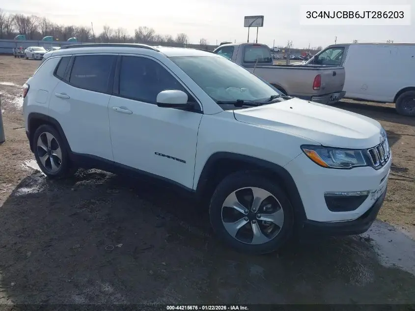 3C4NJCBB6JT286203 2018 Jeep Compass Latitude Fwd