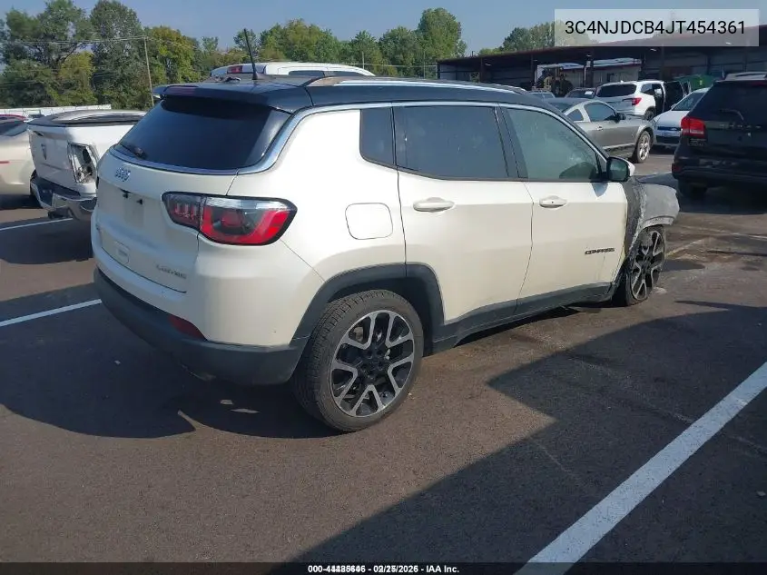 3C4NJDCB4JT454361 2018 Jeep Compass Limited 4X4