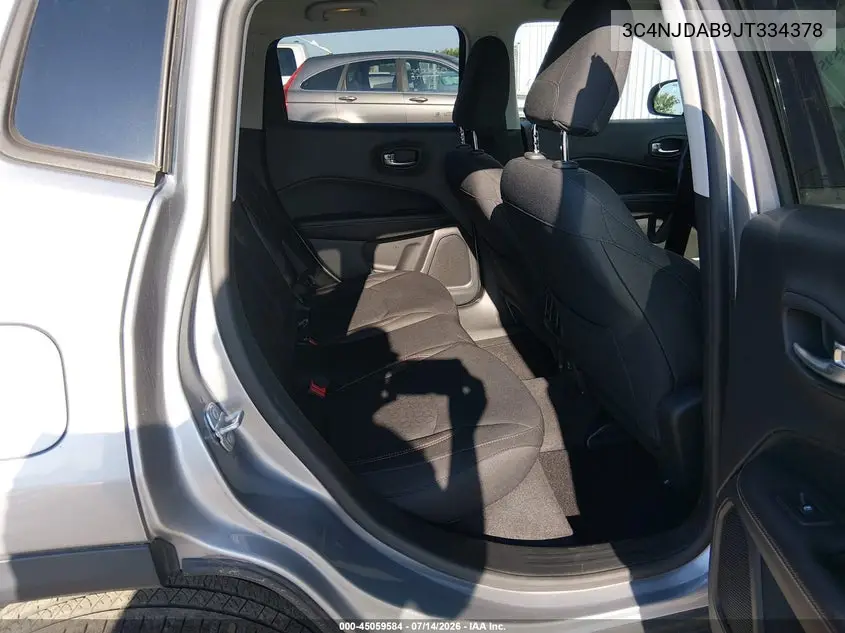 2018 Jeep Compass Sport 4X4 VIN: 3C4NJDAB9JT334378 Lot: 45059584