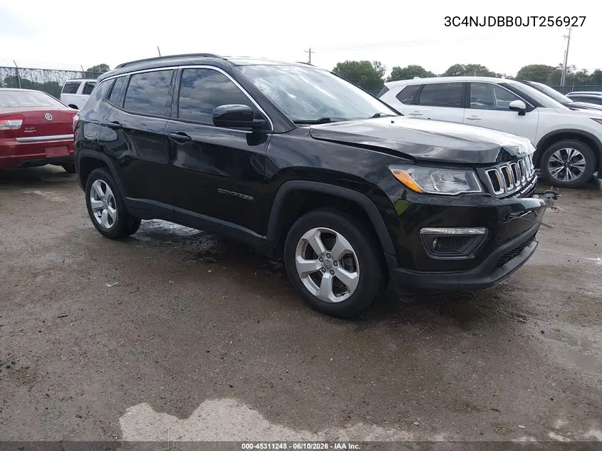 2018 Jeep Compass Latitude 4X4 VIN: 3C4NJDBB0JT256927 Lot: 45311248