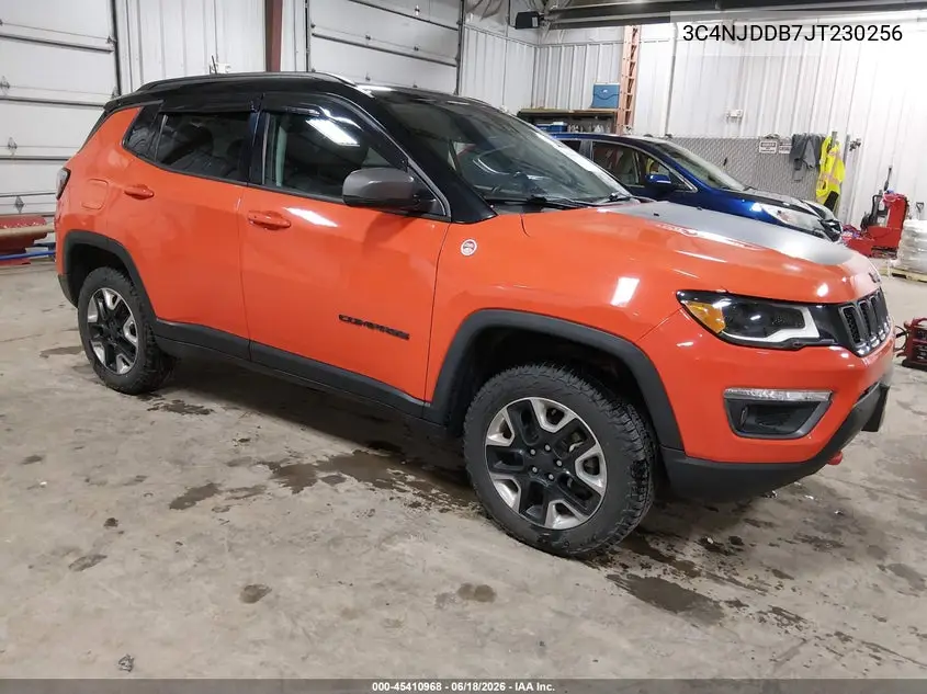 2018 Jeep Compass Trailhawk 4X4 VIN: 3C4NJDDB7JT230256 Lot: 45410968