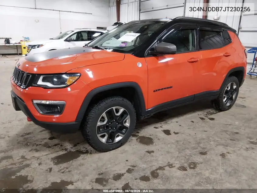 2018 Jeep Compass Trailhawk 4X4 VIN: 3C4NJDDB7JT230256 Lot: 45410968