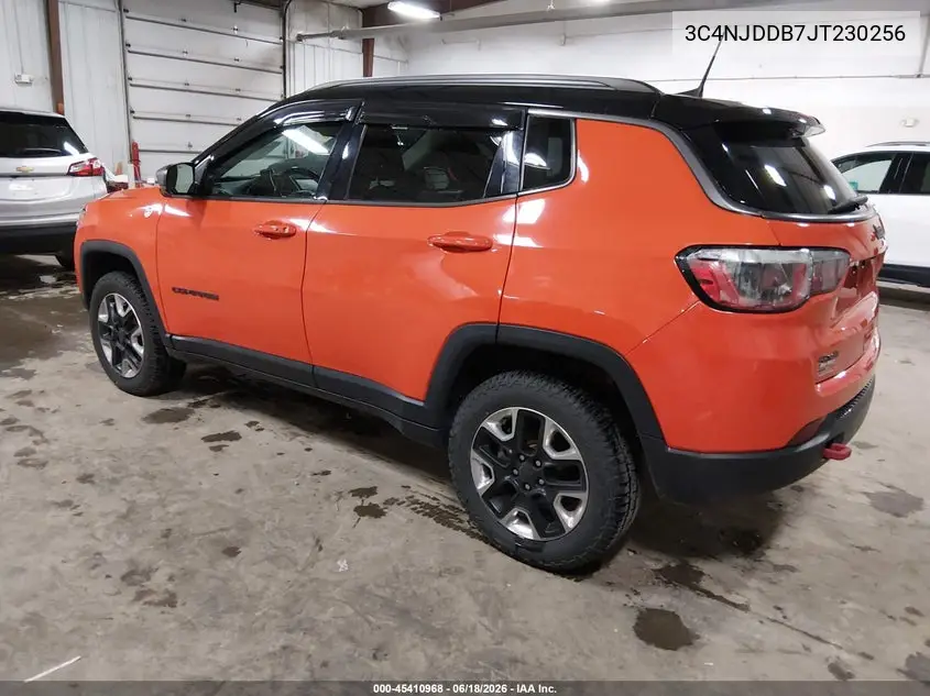 2018 Jeep Compass Trailhawk 4X4 VIN: 3C4NJDDB7JT230256 Lot: 45410968