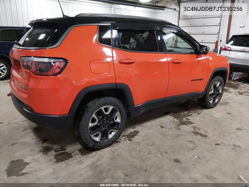 2018 Jeep Compass Trailhawk 4X4 VIN: 3C4NJDDB7JT230256 Lot: 45410968