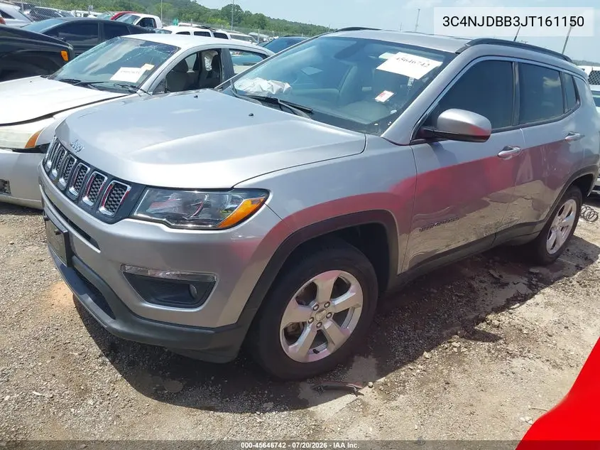 2018 Jeep Compass Latitude 4X4 VIN: 3C4NJDBB3JT161150 Lot: 45646742