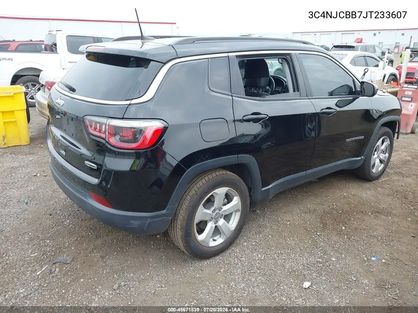 2018 Jeep Compass Latitude Fwd VIN: 3C4NJCBB7JT233607 Lot: 45671839