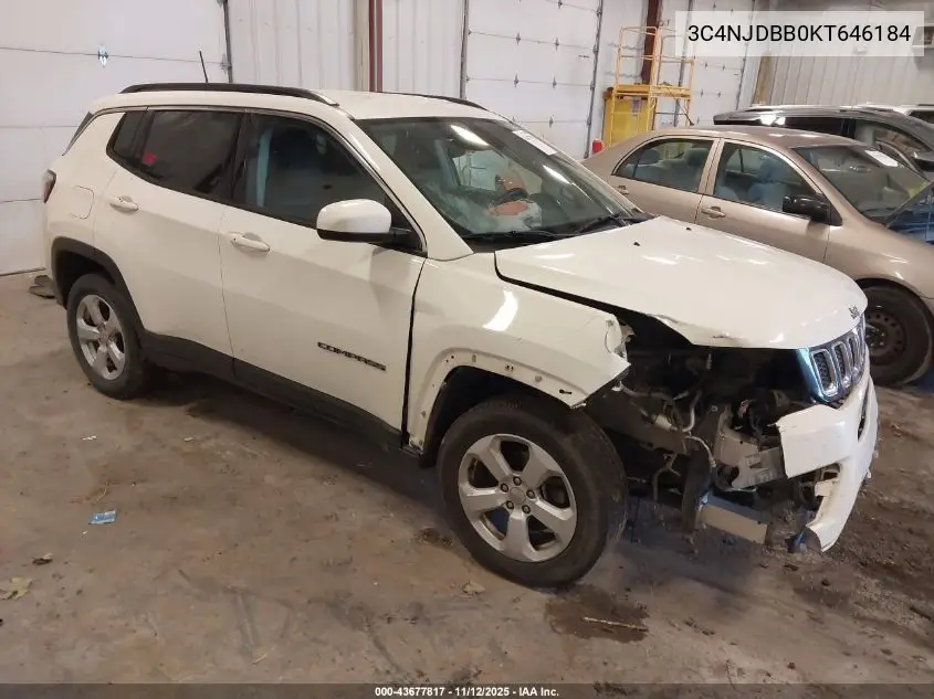 3C4NJDBB0KT646184 2019 Jeep Compass Latitude 4X4