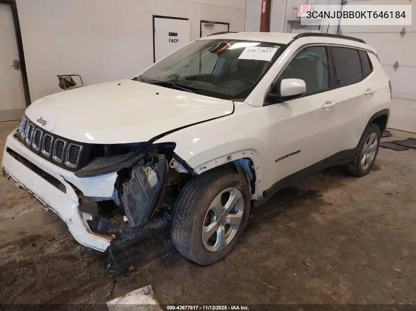 3C4NJDBB0KT646184 2019 Jeep Compass Latitude 4X4
