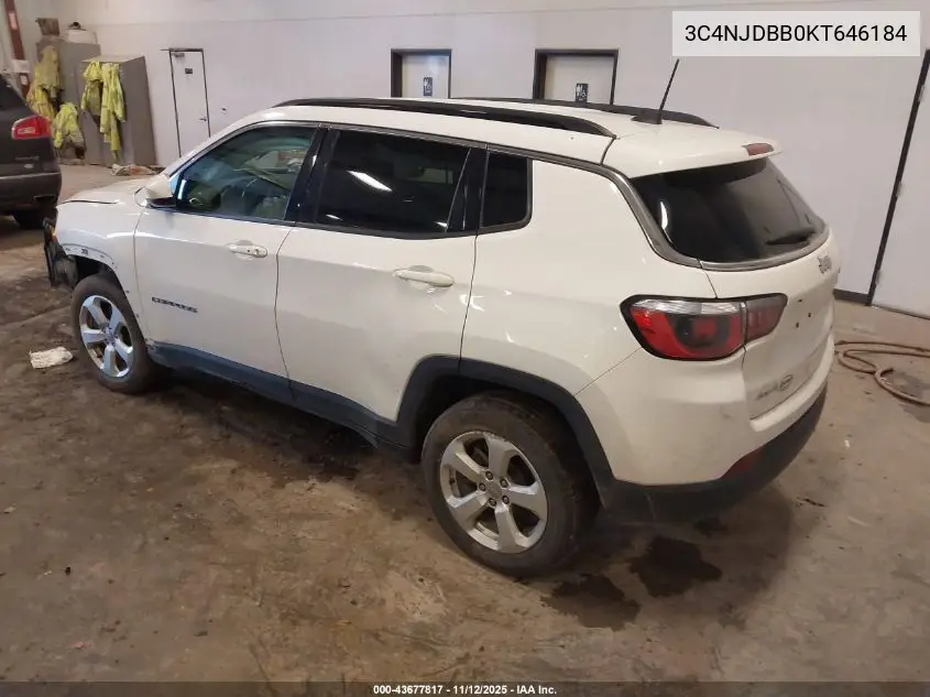 3C4NJDBB0KT646184 2019 Jeep Compass Latitude 4X4