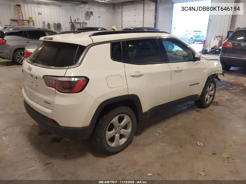 3C4NJDBB0KT646184 2019 Jeep Compass Latitude 4X4
