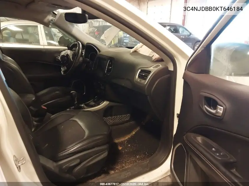 3C4NJDBB0KT646184 2019 Jeep Compass Latitude 4X4