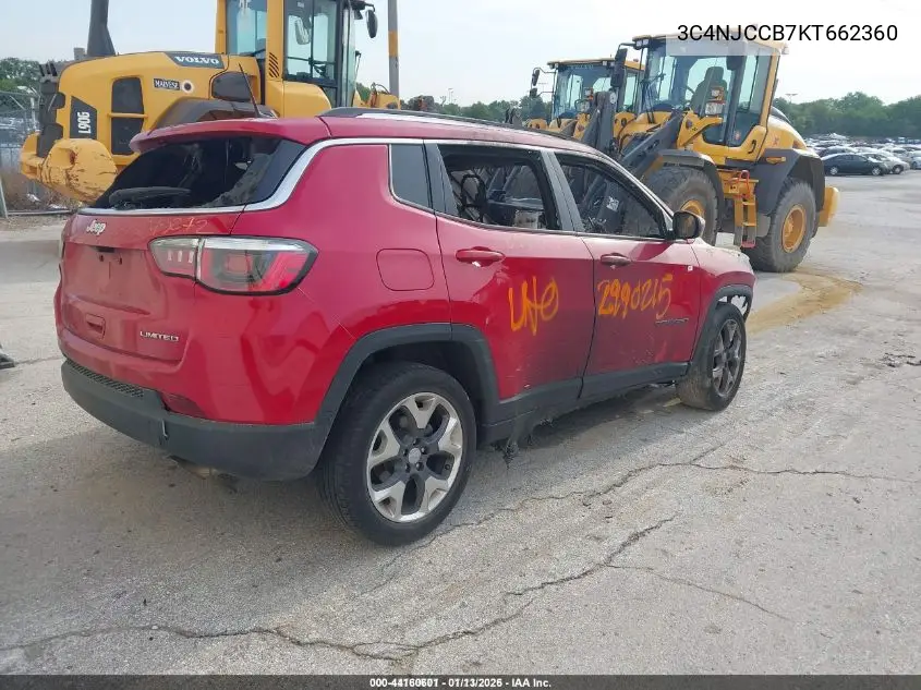 3C4NJCCB7KT662360 2019 Jeep Compass Limited
