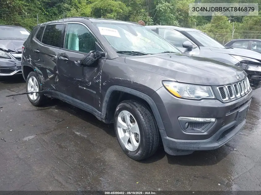 2019 Jeep Compass Latitude 4X4 VIN: 3C4NJDBB5KT846879 Lot: 45390482