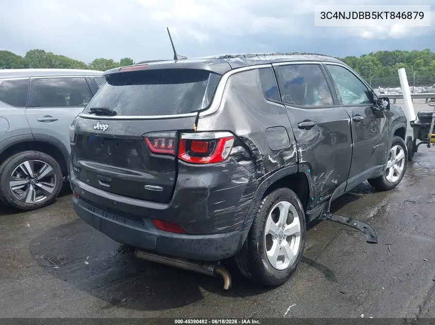 2019 Jeep Compass Latitude 4X4 VIN: 3C4NJDBB5KT846879 Lot: 45390482