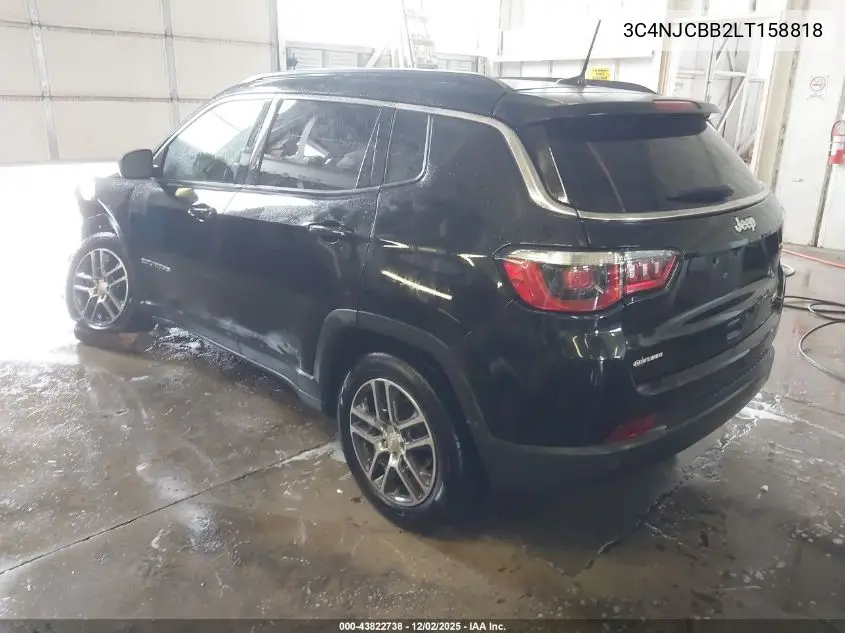 3C4NJCBB2LT158818 2020 Jeep Compass Sun And Wheel Fwd