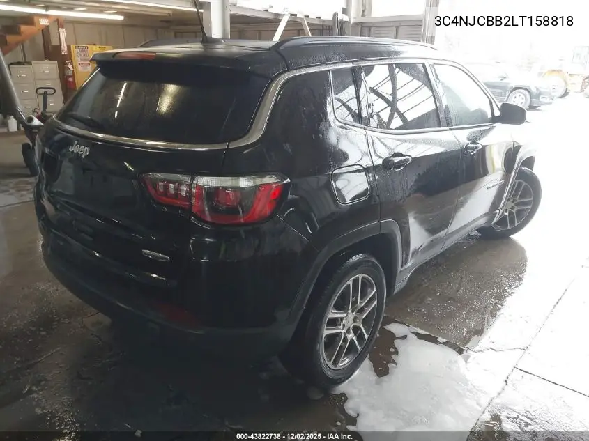 3C4NJCBB2LT158818 2020 Jeep Compass Sun And Wheel Fwd