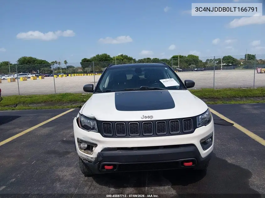 3C4NJDDB0LT166791 2020 Jeep Compass Trailhawk 4X4