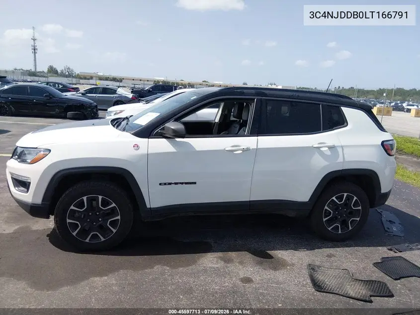 3C4NJDDB0LT166791 2020 Jeep Compass Trailhawk 4X4