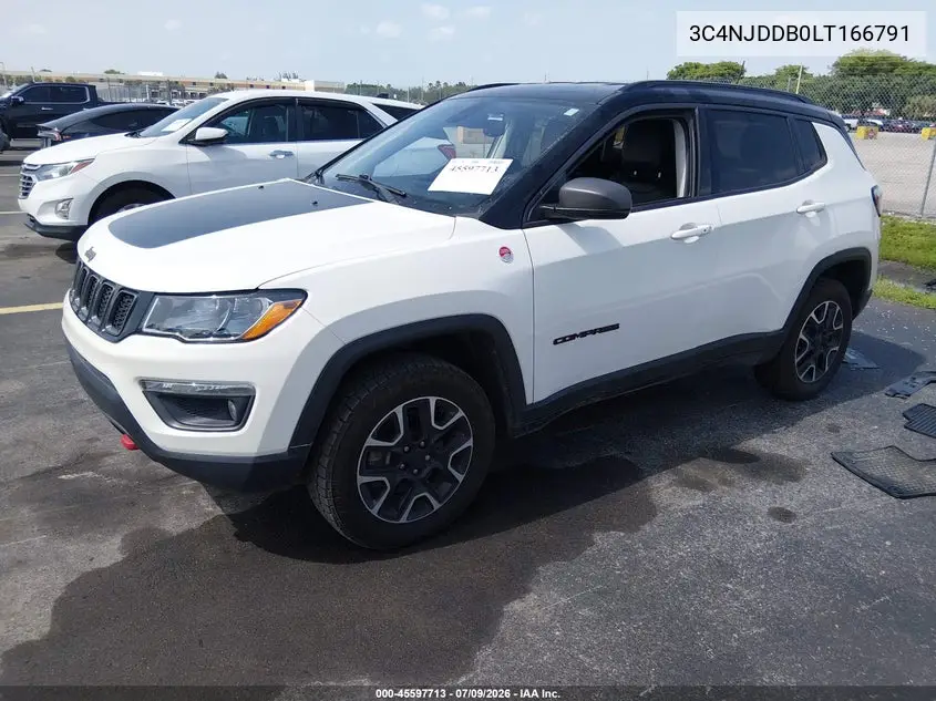 3C4NJDDB0LT166791 2020 Jeep Compass Trailhawk 4X4