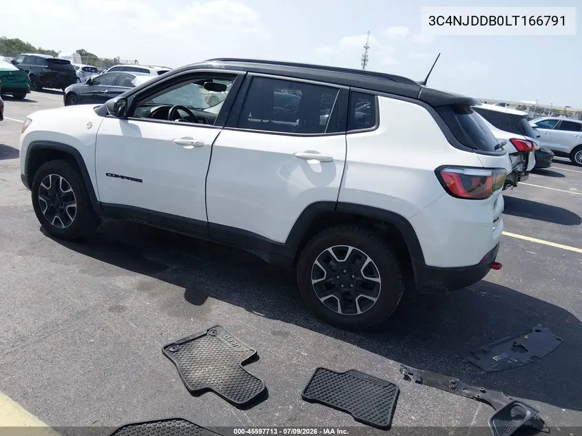 3C4NJDDB0LT166791 2020 Jeep Compass Trailhawk 4X4
