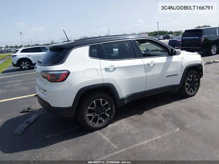 3C4NJDDB0LT166791 2020 Jeep Compass Trailhawk 4X4