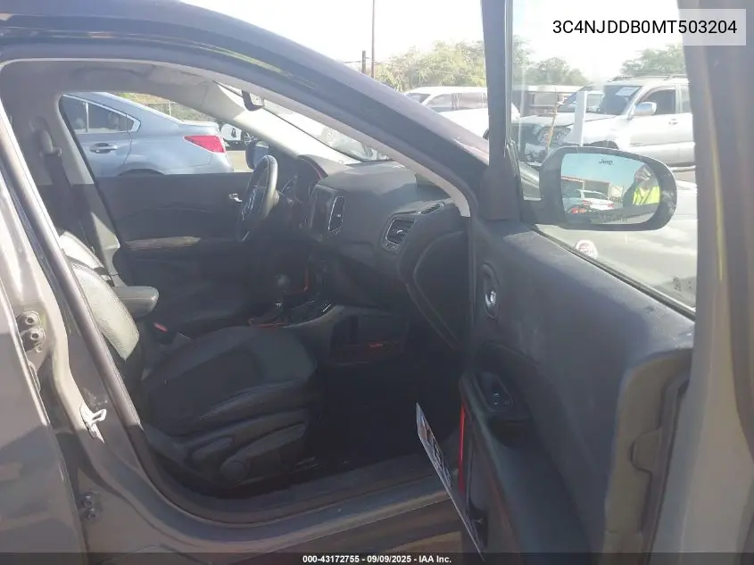 3C4NJDDB0MT503204 2021 Jeep Compass Trailhawk 4X4