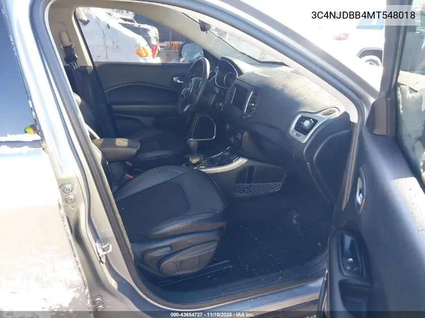 3C4NJDBB4MT548018 2021 Jeep Compass Latitude 4X4