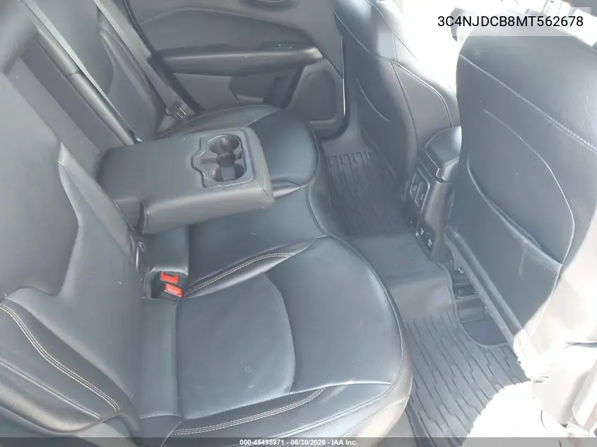 2021 Jeep Compass Limited 4X4 VIN: 3C4NJDCB8MT562678 Lot: 45498971