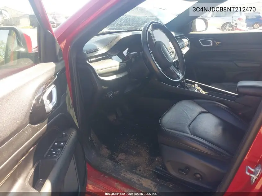 2022 Jeep Compass (Red) Edition 4X4 VIN: 3C4NJDCB8NT212470 Lot: 45381522