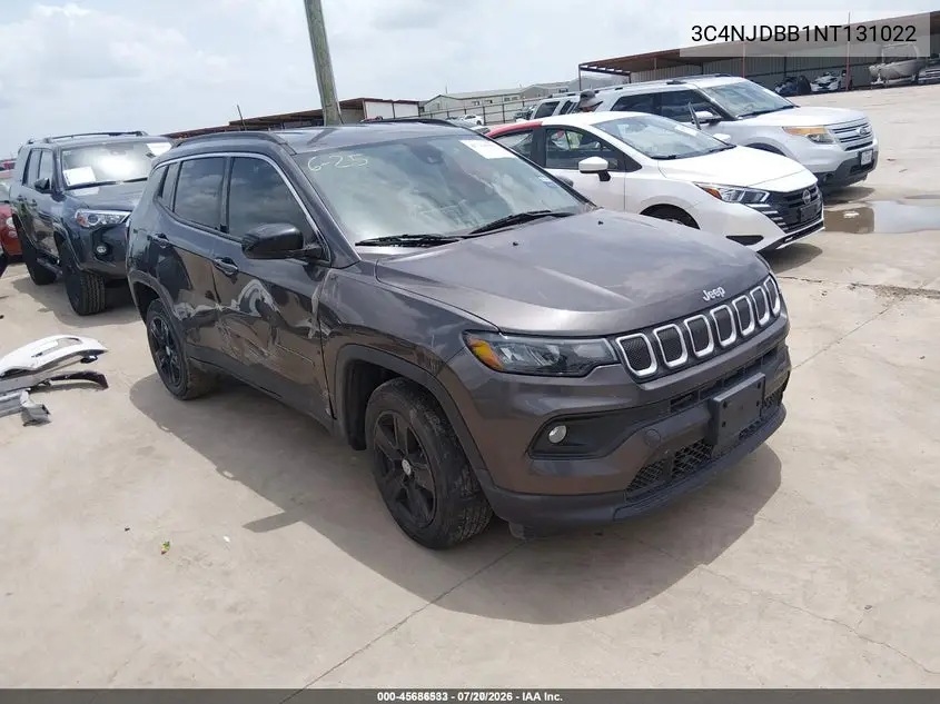 2022 Jeep Compass Latitude 4X4 VIN: 3C4NJDBB1NT131022 Lot: 45686533