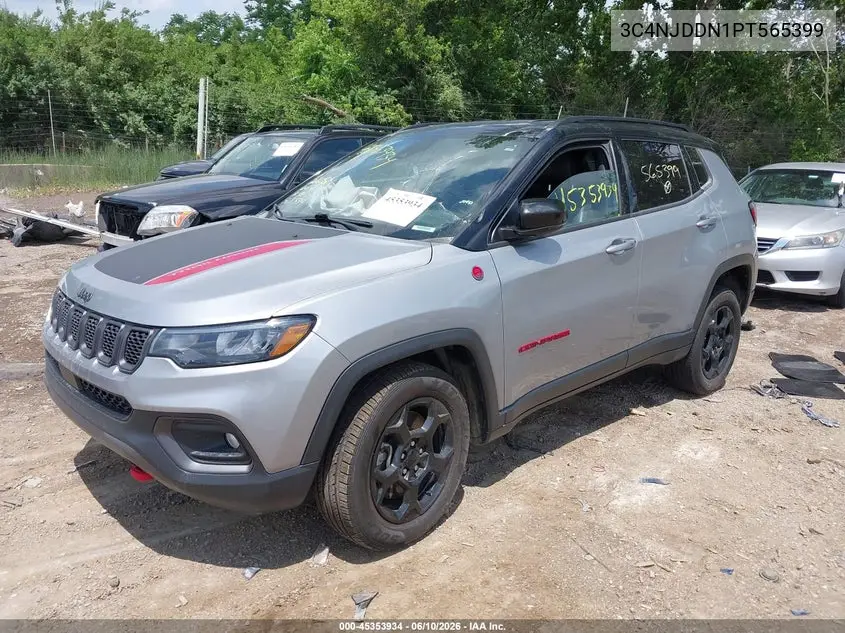 2023 Jeep Compass Trailhawk 4X4 VIN: 3C4NJDDN1PT565399 Lot: 45353934