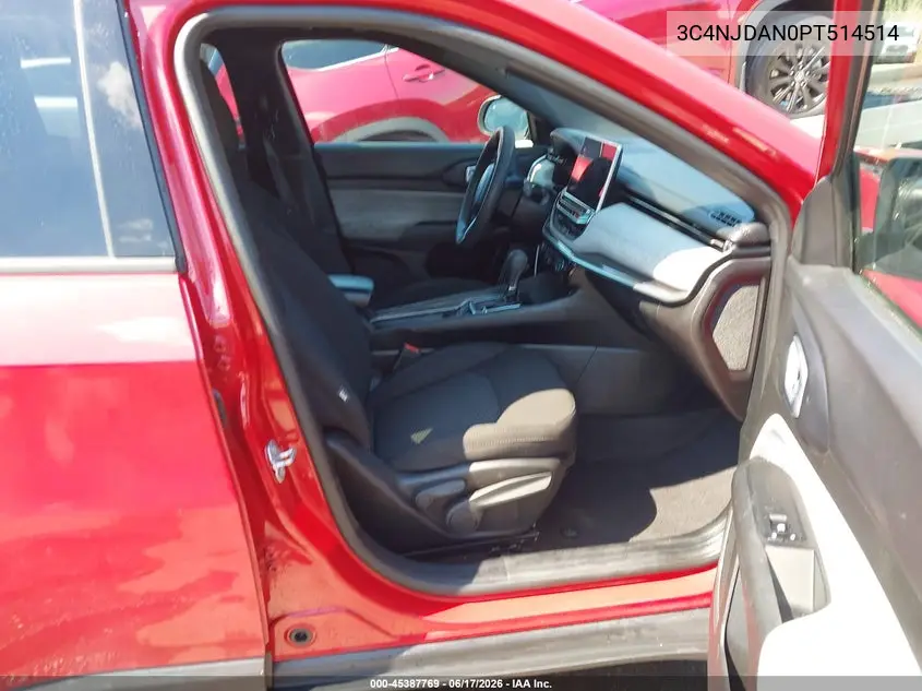 2023 Jeep Compass Sport 4X4 VIN: 3C4NJDAN0PT514514 Lot: 45387769