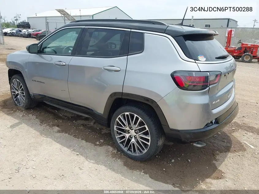 2023 Jeep Compass Limited 4X4 VIN: 3C4NJDCN6PT500288 Lot: 45653948