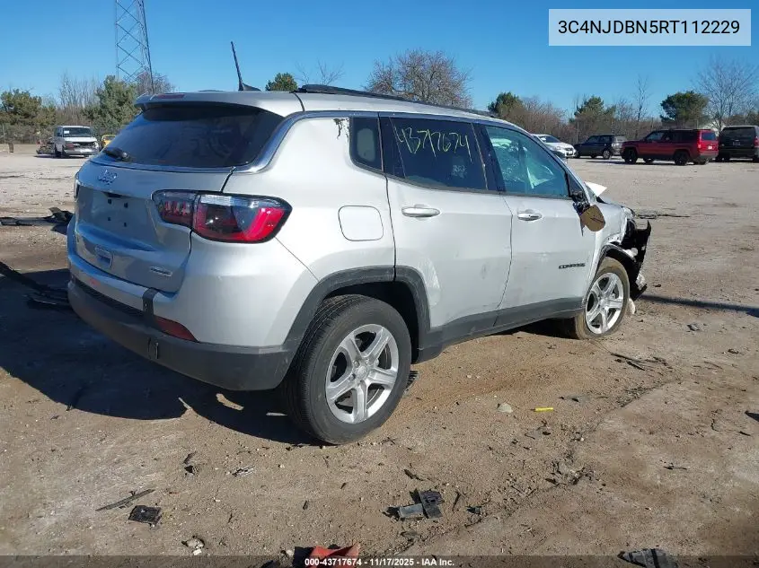 3C4NJDBN5RT112229 2024 Jeep Compass Latitude 4X4