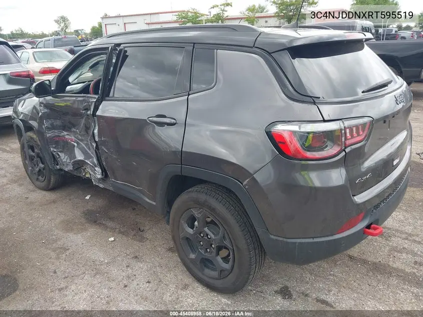 2024 Jeep Compass Trailhawk 4X4 VIN: 3C4NJDDNXRT595519 Lot: 45408958