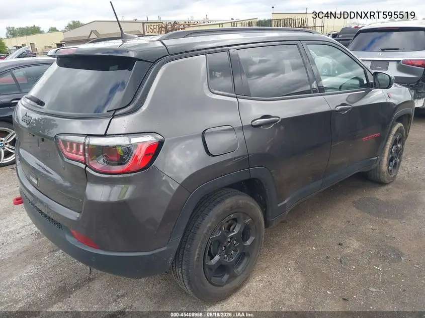 2024 Jeep Compass Trailhawk 4X4 VIN: 3C4NJDDNXRT595519 Lot: 45408958