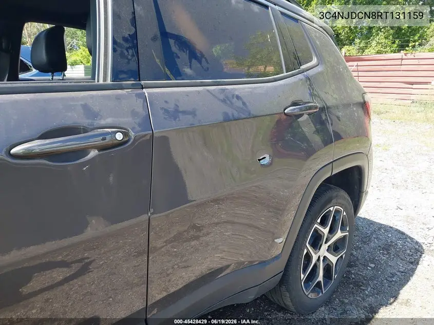 2024 Jeep Compass Limited 4X4 VIN: 3C4NJDCN8RT131159 Lot: 45428429