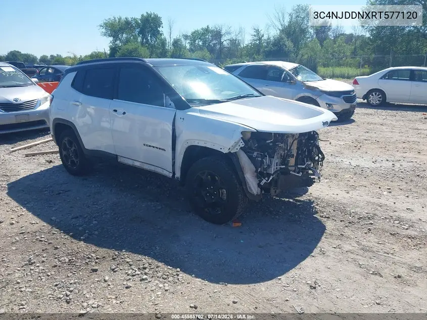 2024 Jeep Compass Trailhawk 4X4 VIN: 3C4NJDDNXRT577120 Lot: 45585702