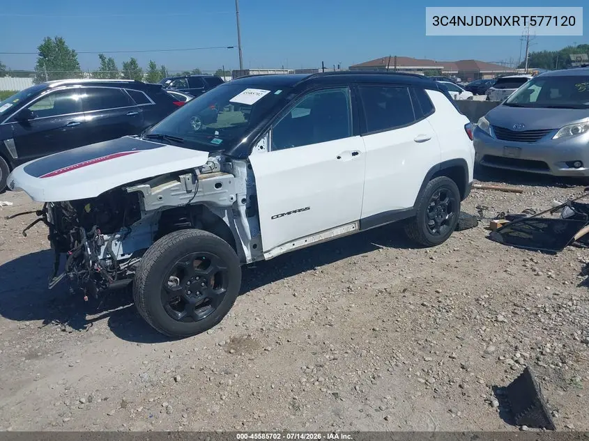 2024 Jeep Compass Trailhawk 4X4 VIN: 3C4NJDDNXRT577120 Lot: 45585702