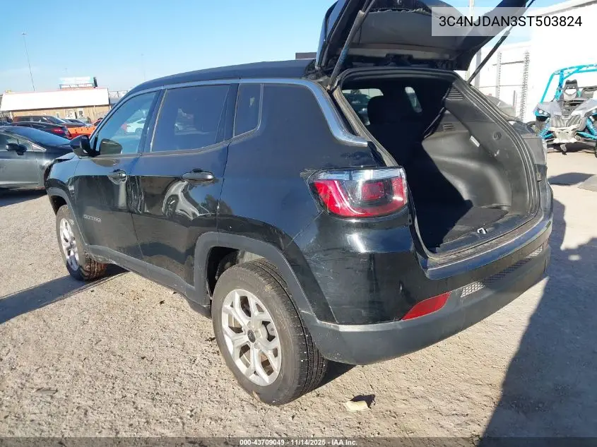 3C4NJDAN3ST503824 2025 Jeep Compass Sport 4X4