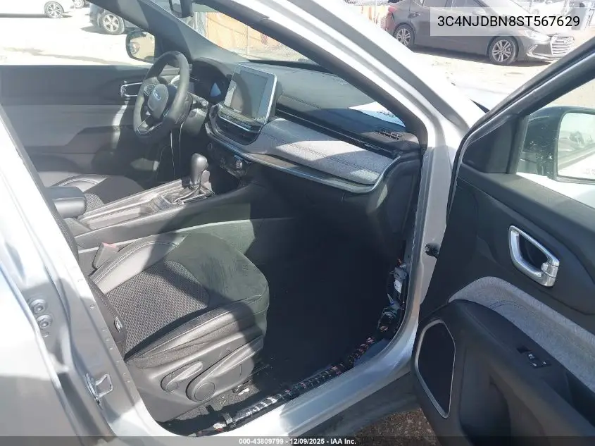 3C4NJDBN8ST567629 2025 Jeep Compass Latitude 4X4