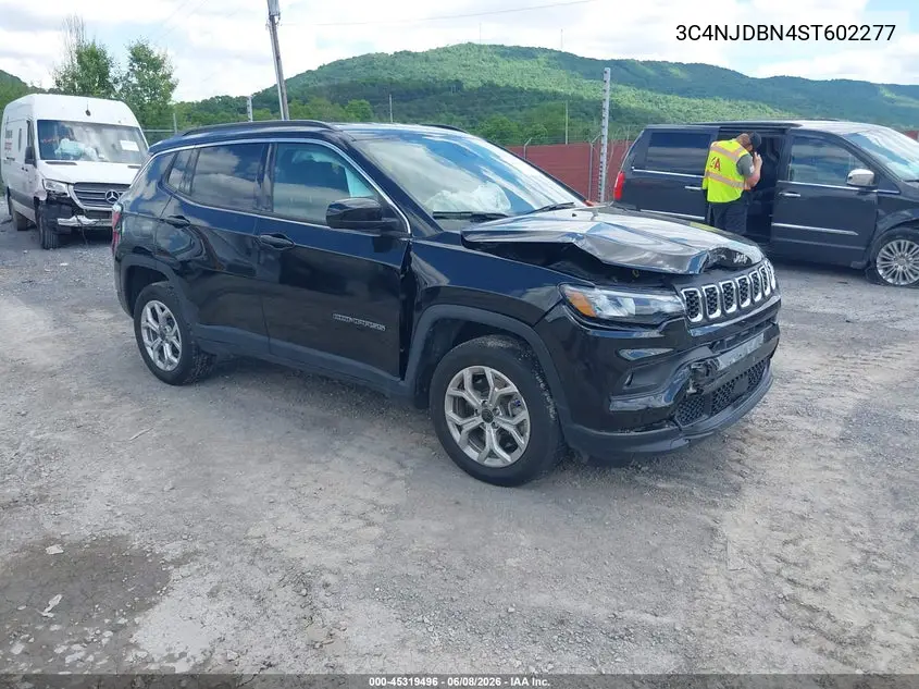 2025 Jeep Compass Latitude 4X4 VIN: 3C4NJDBN4ST602277 Lot: 45319496