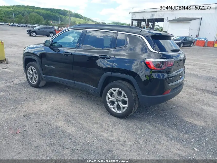2025 Jeep Compass Latitude 4X4 VIN: 3C4NJDBN4ST602277 Lot: 45319496