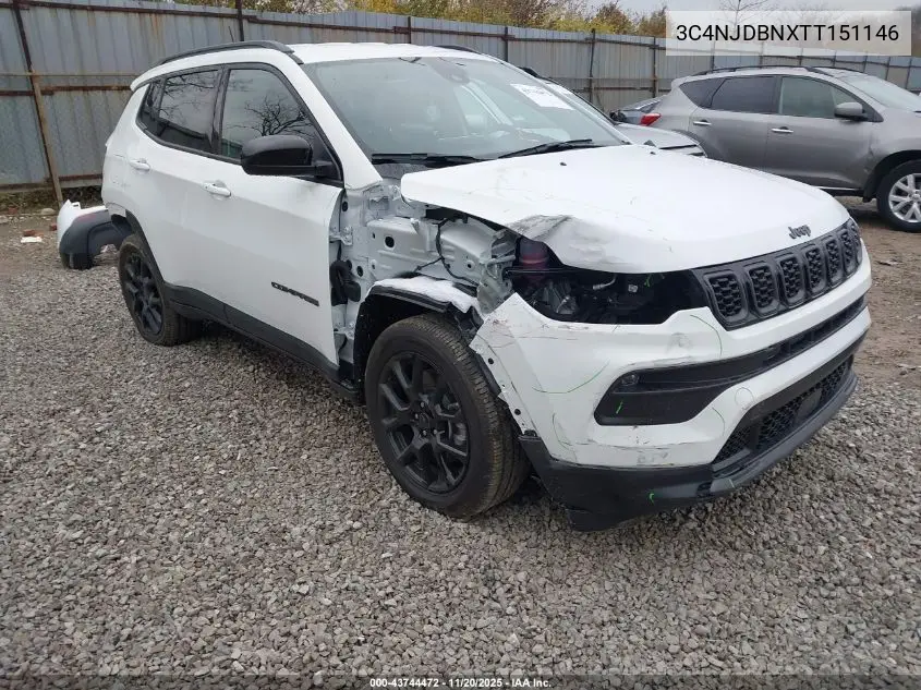 3C4NJDBNXTT151146 2026 Jeep Compass Latitude