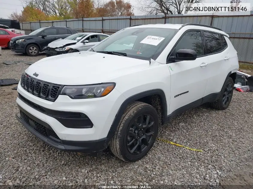 3C4NJDBNXTT151146 2026 Jeep Compass Latitude